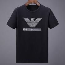 アルマーニ ARMANI 半袖Tシャツ 有名人同じアイテム 2色可選 2026春夏新作 肌に馴染みやすい