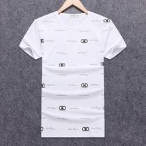 軽量で薄手の サルヴァトーレフェラガモ FERRAGAMO 乾きやすい 2026春夏新作 半袖Tシャツ 3色可選