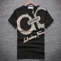 2026春夏新作 乾きやすい 半袖Tシャツ 3色可選 大人っぽく知的な サルヴァトーレフェラガモ FERRAGAMO