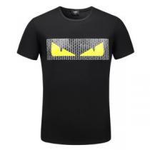 上品でベーシック 3色可選  2025春夏新作 半袖Tシャツ フェンディ FENDI シンプル
