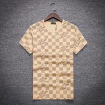 使い勝手も抜群！LOUIS VUITTONルイヴィトンスーパーコピーのビジネス用メンズクルーネック半袖Tシャツ