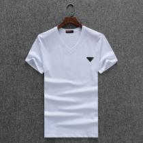 2色可選 プラダ PRADA 半袖Tシャツ 2026春夏新作 圧倒的人気新着 クールビズ