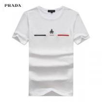 半袖Tシャツ 2026春夏新作 3色可選 シンプル プラダ PRADA しっかりとした