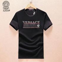 半袖Tシャツ ミックス感が溢れる 2026春夏新作 ヴェルサーチ VERSACE カジュアル 3色可選