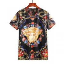 半袖Tシャツ クールビズ 2026春夏新作 ヴェルサーチ VERSACE 美品*入手困難