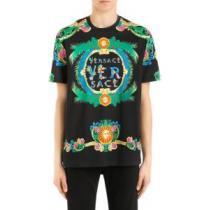 ラックスした雰囲気 ヴェルサーチ VERSACE 半袖Tシャツ 2026春夏新作 稀少*入手困難