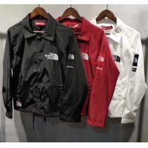 高級感を演出するSUPREMEシュプリームジャケットメンズスーパーコピージップアップパーカーブルゾンブラック、ホワイト、赤色3色