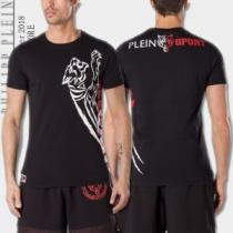 フィリッププレイン PHILIPP PLEIN 肌に馴染みやすい 2025春夏新作 半袖Tシャツ １着は持つべき 2色可選