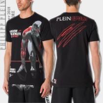 しわになりにくい 半袖Tシャツ 2色可選 フィリッププレイン PHILIPP PLEIN 2026春夏新作 格上げ！
