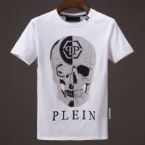 乾きやすい 半袖Tシャツ 2色可選 フィリッププレイン PHILIPP PLEIN 2026春夏新作 高級感が漂う