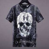 2色可選 お洒落に魅せる 2026春夏新作 半袖Tシャツ 在庫を確保 フィリッププレイン PHILIPP PLEIN