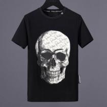 ラックスした雰囲気 2色可選 フィリッププレイン PHILIPP PLEIN 2026春夏新作 格好良いアイテム 半袖Tシャツ