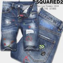 海外限定アイテム 2026新作 ディースクエアード DSQUARED2 デニデニムパンツ メンズ