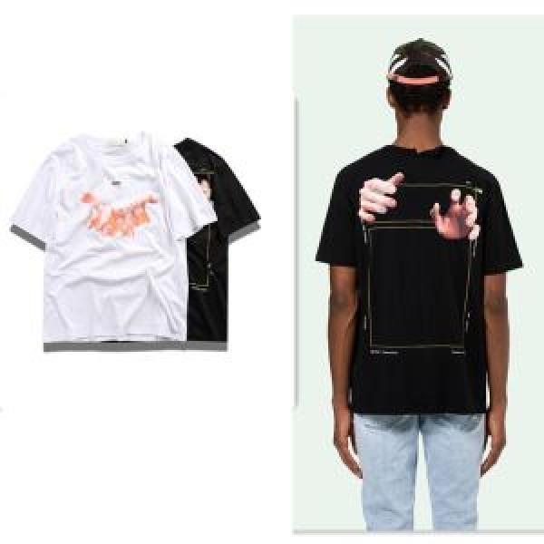 2色可選 快適な着心地 Off-White オフホワイト 半袖Tシャツ 圧倒的人気新着 2026最高ランキング