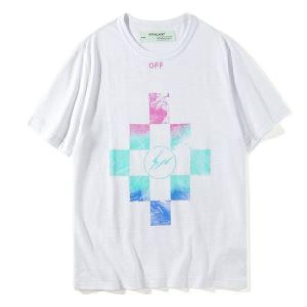 海外限定アイテム 18ＳＳ美品 Off-White オフホワイト 激安特売中 半袖Tシャツ 2色可選