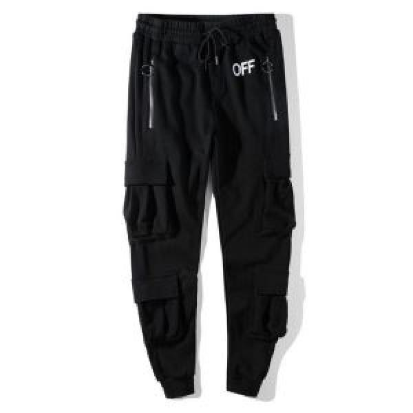 人目を引く存在感 Off-White オフホワイト 2026最安値！ 男女兼用 チノパン