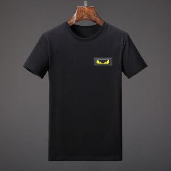 フェンディ FENDI 超定番人気 2026人気の主流アイテム 半袖Tシャツ 2色可選