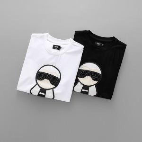 ファッショニスタ愛用 フェンディ FENDI 2色可選 半袖Tシャツ 2026最高ランキング