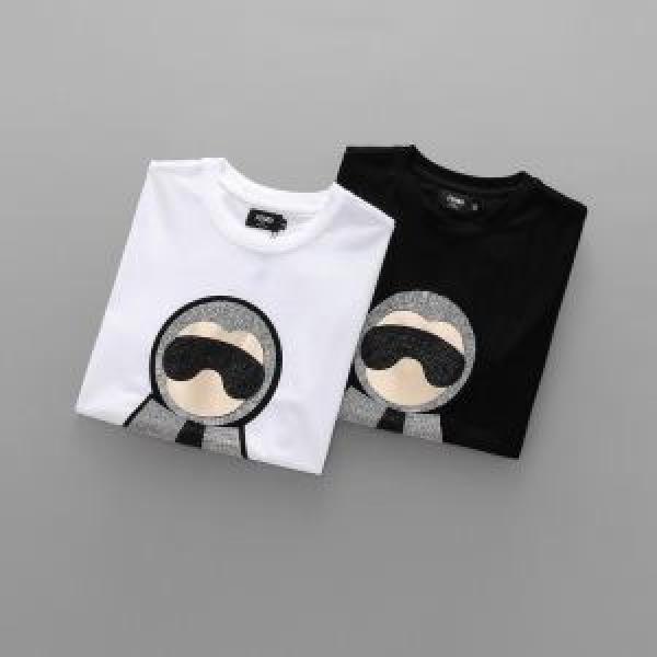 フェンディ FENDI 稀少*入手困難 2026【SALE！】 2色可選 半袖Tシャツ
