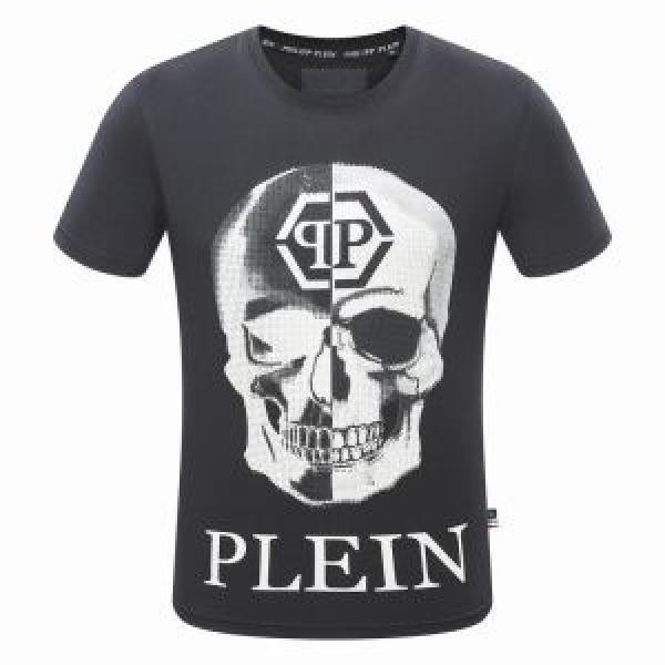 上品キレイ フィリッププレイン PHILIPP PLEIN 半袖Tシャツ 3色可選 2026人気の主流アイテム