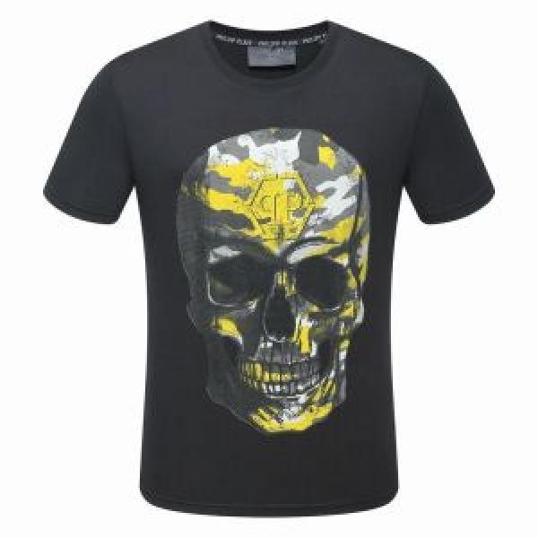 2色可選 2025最安値！ おすすめデザイン フィリッププレイン PHILIPP PLEIN 半袖Tシャツ
