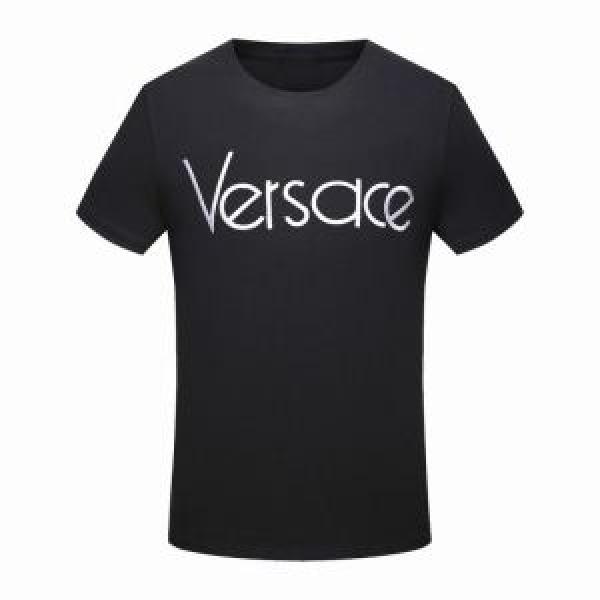 半袖Tシャツ 2色可選 2026最安値！ 人気デザインで欲しい ヴェルサーチ VERSACE