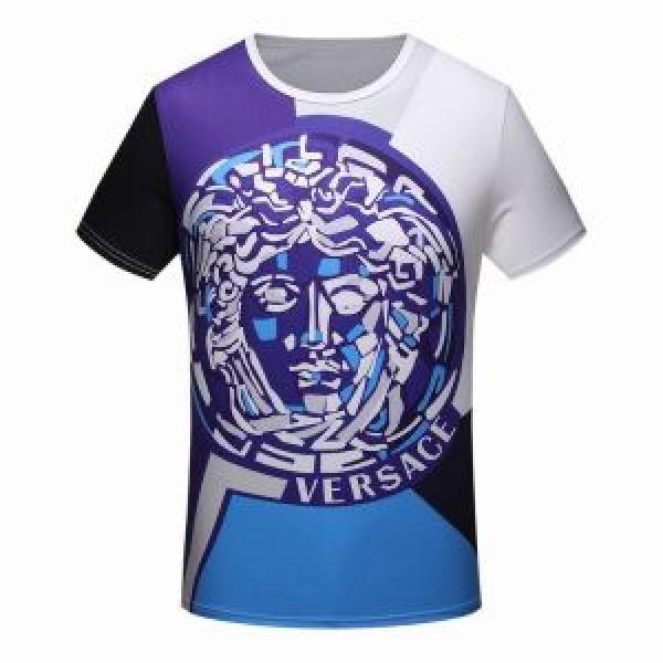 半袖Tシャツ 希少価値大 2026年人気満々のブランド ヴェルサーチ VERSACE