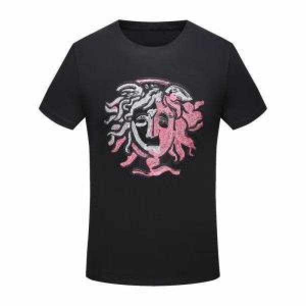 ヴェルサーチ VERSACE 最終数量限り！ 半袖Tシャツ 2026年春夏入荷 2色可選