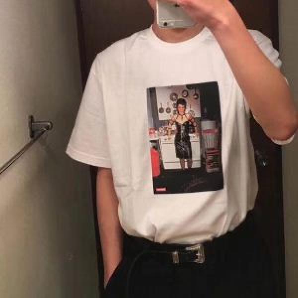 シュプリーム SUPREME 3色可選 18ＳＳ美品 半袖Tシャツ 希少性の高い