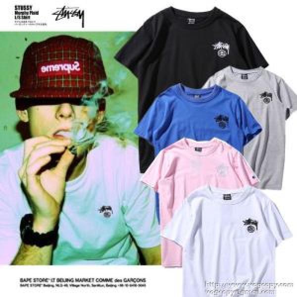 2026【SALE！】 人目を引く存在感 ステューシー STUSSY 半袖Tシャツ 多色可選