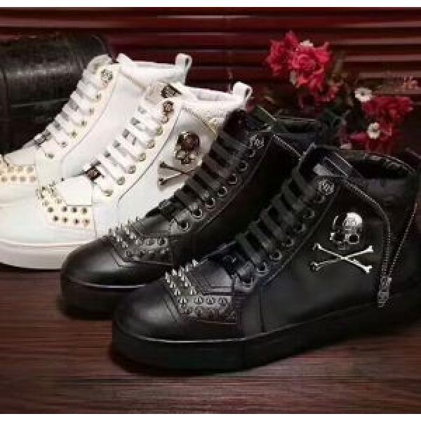 ネット販売限定 フィリッププレイン PHILIPP PLEIN カジュアルシューズ 2色可選 2026新品入荷