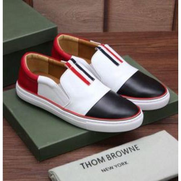 トムブラウン THOM BROWNE カジュアルシューズ 18ＳＳ美品 上品でファッション