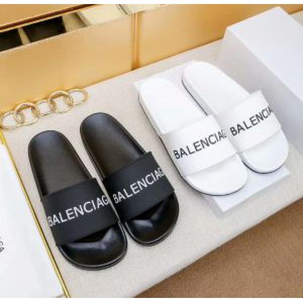 バレンシアガ BALENCIAGA 18ＳＳ美品 上品でベーシック サンダル 2色可選 実用品