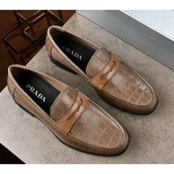 2026夏の定番新品到来! 在庫を確保 プラダ PRADA ビジネスシューズ 圧倒的人気新着