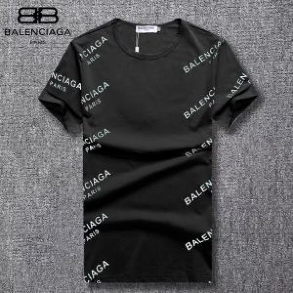 バレンシアガ BALENCIAGA 2026夏の定番新品到来! 半袖Tシャツ 2色可選 ファッショニスタ愛用
