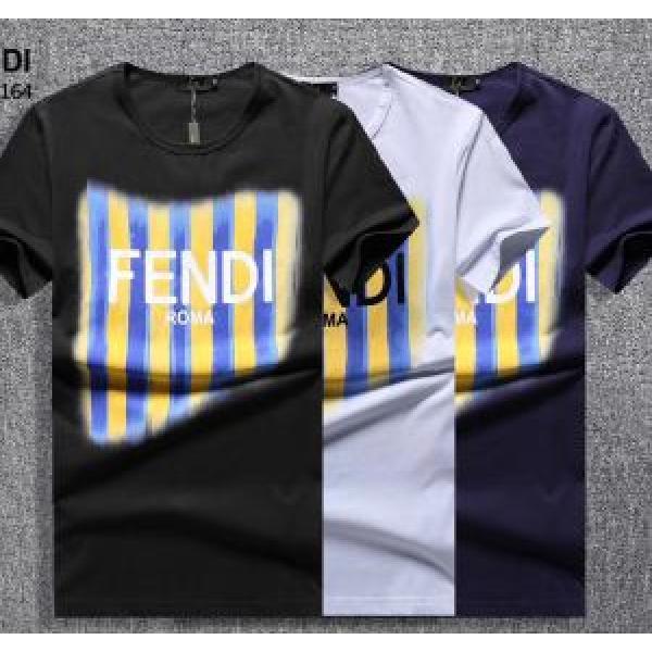 人気デザインで欲しい フェンディ FENDI 2026年人気満々のブランド 半袖Tシャツ 3色可選
