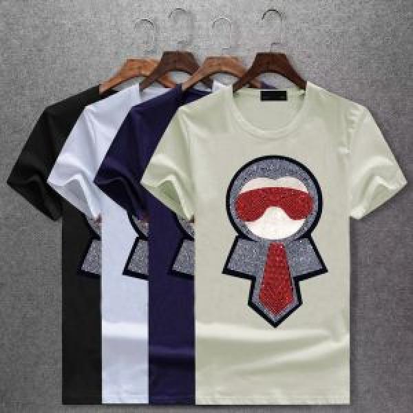 4色可選 フェンディ FENDI 2026年春夏入荷 ネット販売限定 半袖Tシャツ 海外限定アイテム