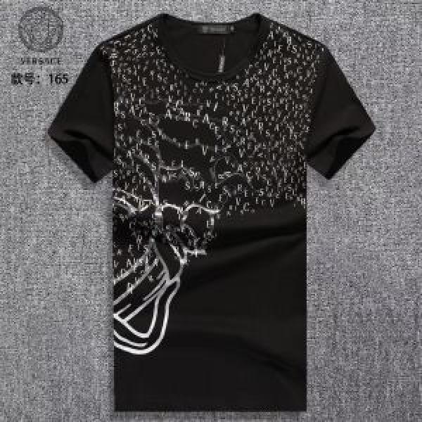 2025年春夏入荷 １着は持つべき ヴェルサーチ VERSACE 3色可選 半袖Tシャツ
