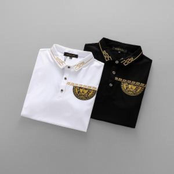 半袖Tシャツ 2色可選 ヴェルサーチ VERSACE 2026最安値！ 目前の注目ブランド