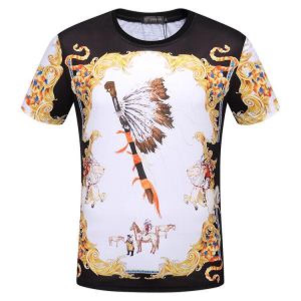 稀少*入手困難 2026夏の定番新品到来! ヴェルサーチ VERSACE 半袖Tシャツ 注目美品