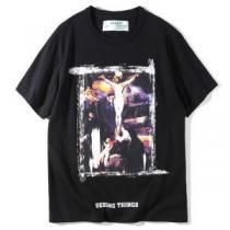 ラックスした雰囲気 半袖Tシャツ 2色可選 これは欲しい 2026最安値！ Off-White オフホワイト