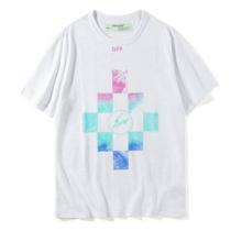 海外限定アイテム 18ＳＳ美品 Off-White オフホワイト 激安特売中 半袖Tシャツ 2色可選