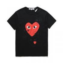 2026年春夏入荷 半袖Tシャツ 2色可選 高感度アイテム コム デ ギ...