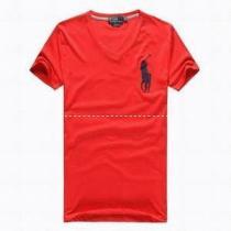品質保証豊富なポロラルフローレン偽物2026HOT最新作のPolo Ralph Lauren半袖刺繍ロゴ付きvネックメンズｔシャツ