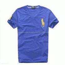 品質保証豊富なポロラルフローレン偽物2026HOT最新作のPolo Ralph Lauren半袖刺繍ロゴ付きvネックメンズｔシャツ