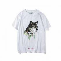 大人気個性がある雰囲気OFF-WHITEオフホワイトｔシャツ格安クルーネック半袖Tシャツ超限定即完売トップスコピー