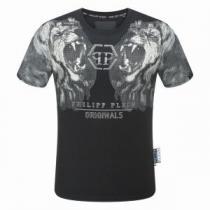 話題の新作到着！ フィリッププレイン PHILIPP PLEIN 2026最高ランキング 半袖Tシャツ 2色可選