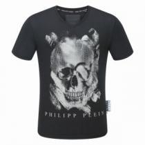 半袖Tシャツ 2色可選 圧倒的人気新着 2026夏の定番新品到来! フィリッププレイン PHILIPP PLEIN