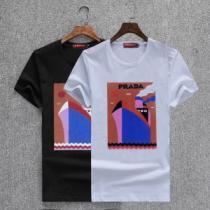 プラダ PRADA 2026年春夏入荷 人目を引く存在感 半袖Tシャツ 2色可選