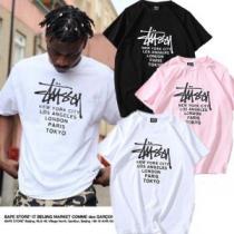 3色可選 2026夏の定番新品到来! ステューシー STUSSY 半袖Tシャツ 現代的な印象